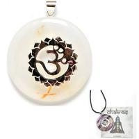 Colgante Séptimo Chakra con Mineral