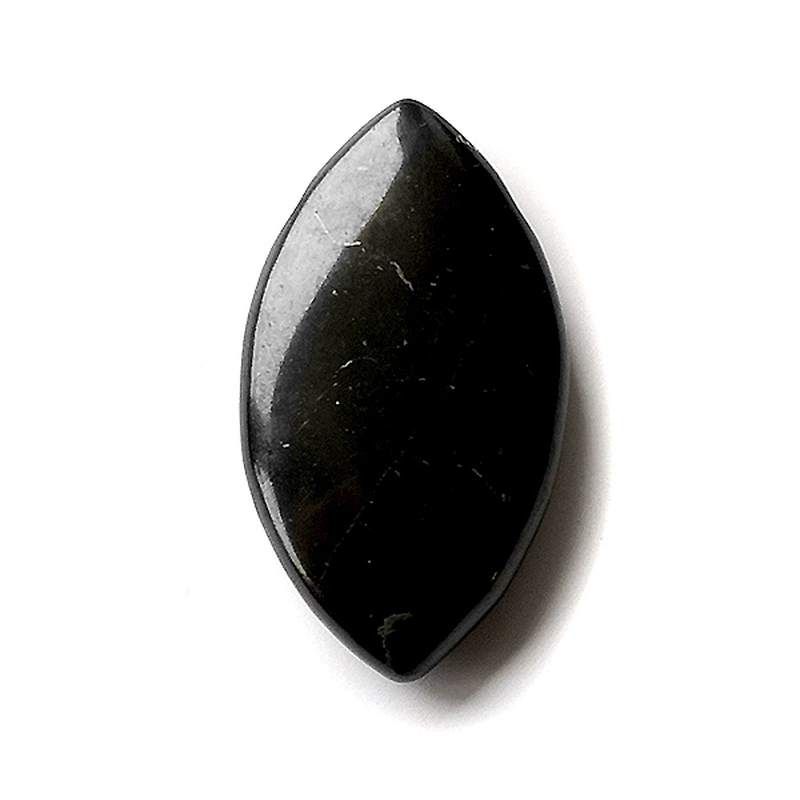 Shungite leaf Pendant 45 mm