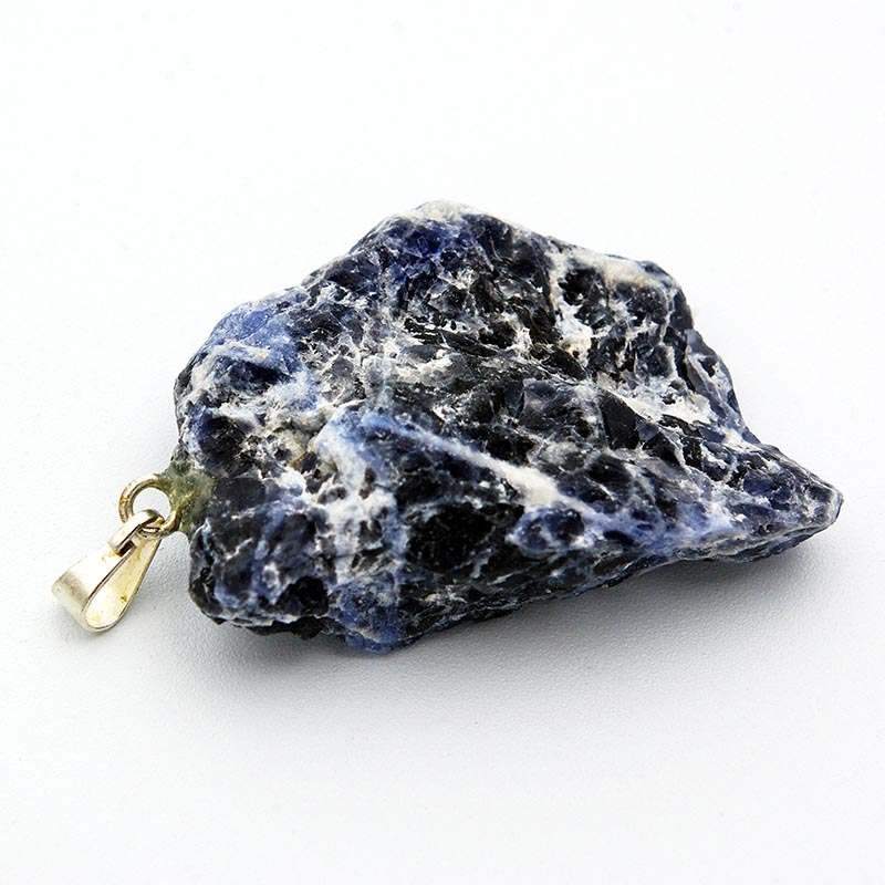 Sodalite Rough Pendant