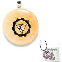 Colgante Tercer Chakra con mineral