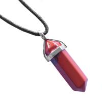 Colgante Jaspe Rojo Punta Biterminada
