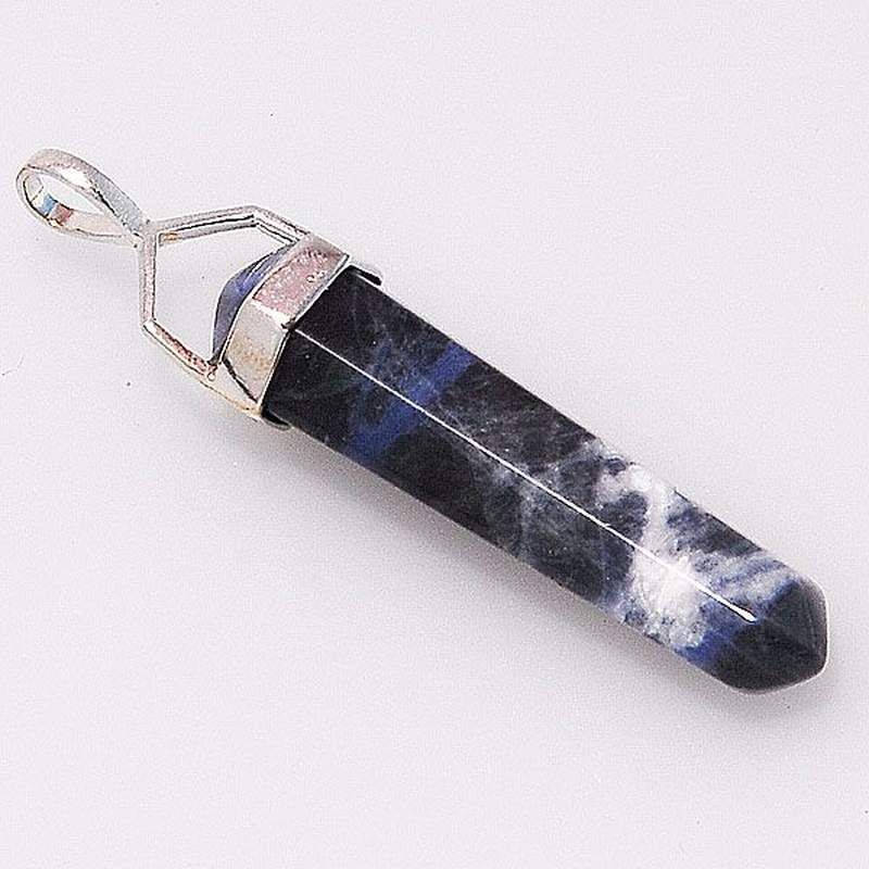 Sodalite Point Pendant