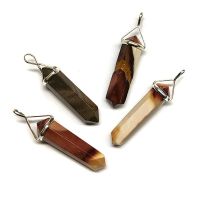 Colgante Punta Jaspe Polichrome y plata