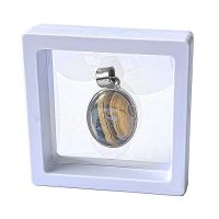 Colgante de Schalenblende Engarzado en Plata