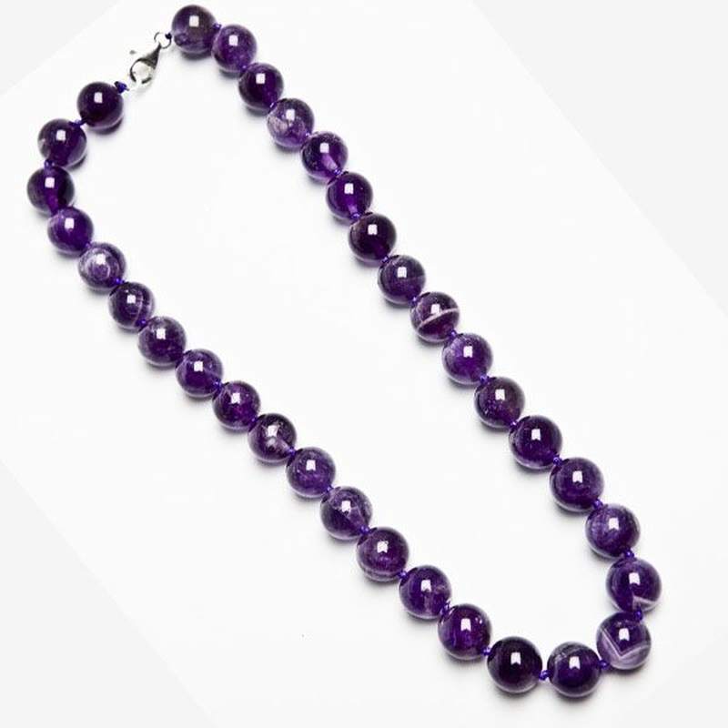 Collier Perle Améthyste