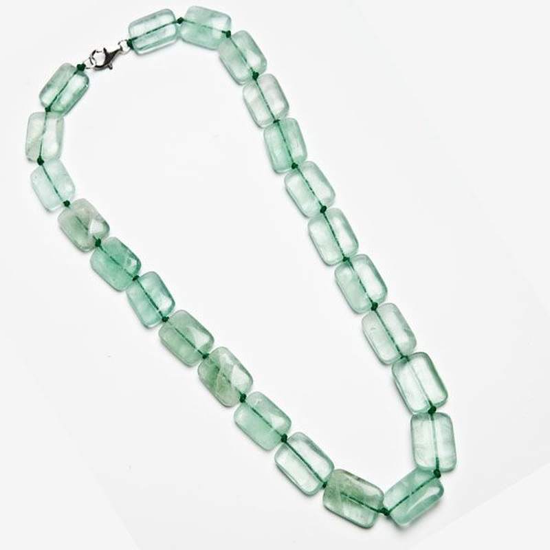 Collar Fluorita Verde