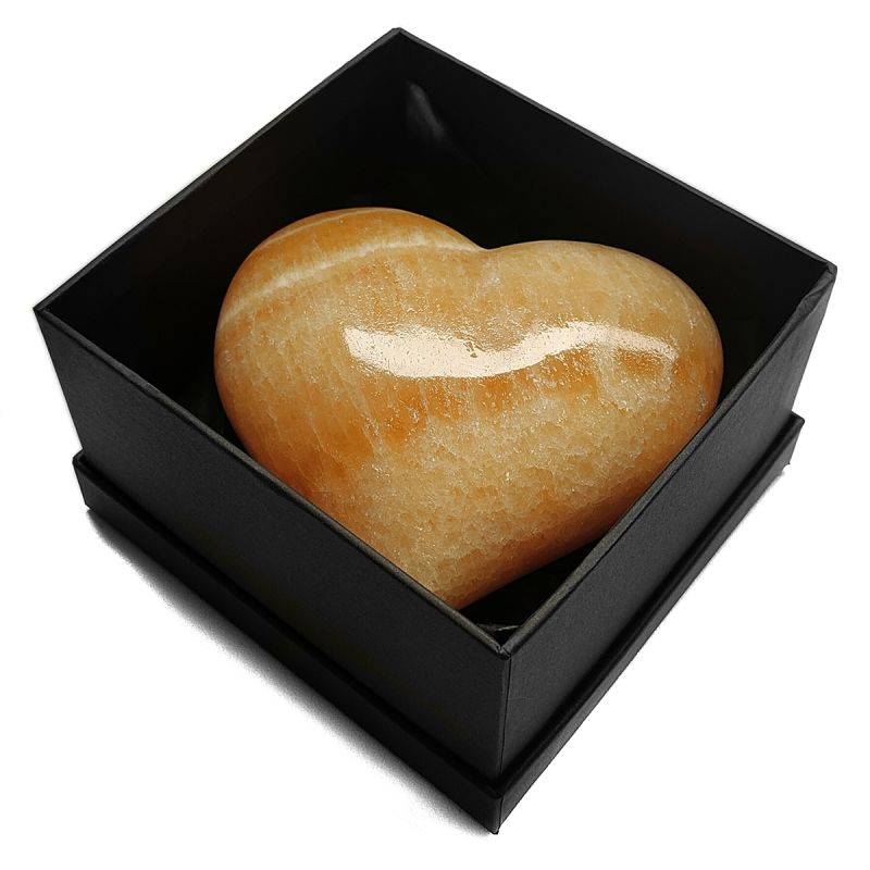 Coeur Calcite 10x12cm