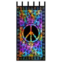 Peace Symbol Curtain (115 x 225cm)