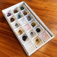 Cráneos Mineral Surtido. Set 18 Un.