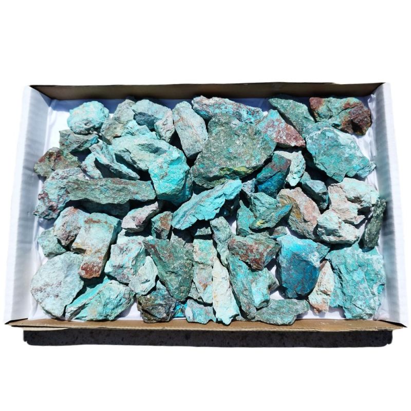 Crisocola (Perú). Caja de 4kg