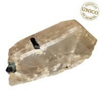 Cristal Morganita con Turmalina Verde (Mozambique)