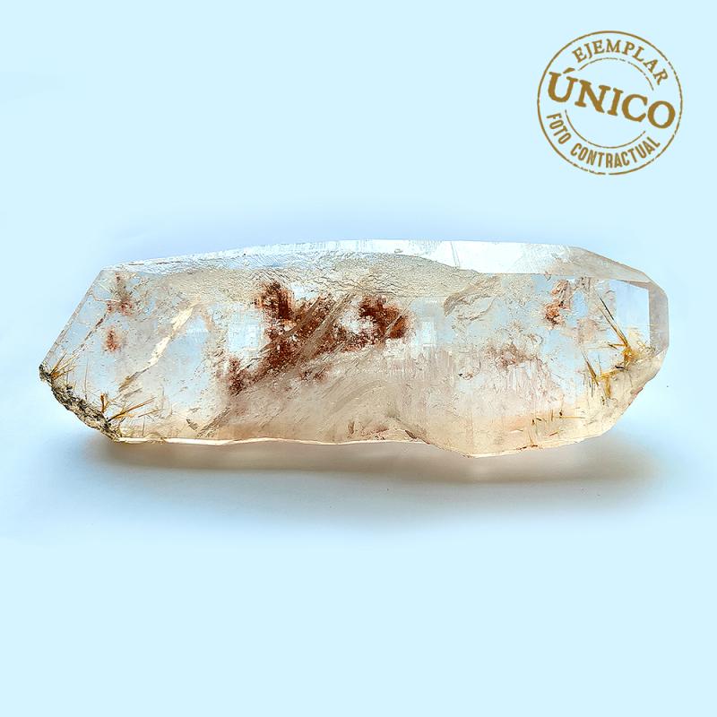 Cristal Biterminado de Cristal de Roca (Mozambique)