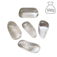 Cristal de Roca Rodado Mediano. Bolsa 500g