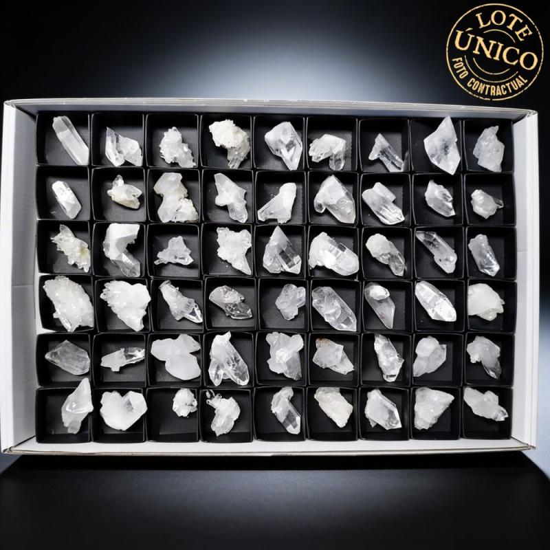 Cristal de Roca Drusa (Brasil). Lote 54 Un.