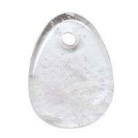 Colgante Plano Cristal de Roca (4x3cm)