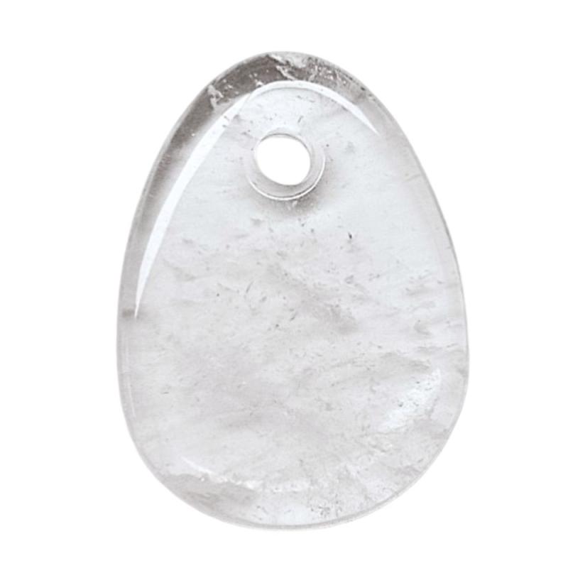 Colgante Plano Cristal de Roca (4x3cm)