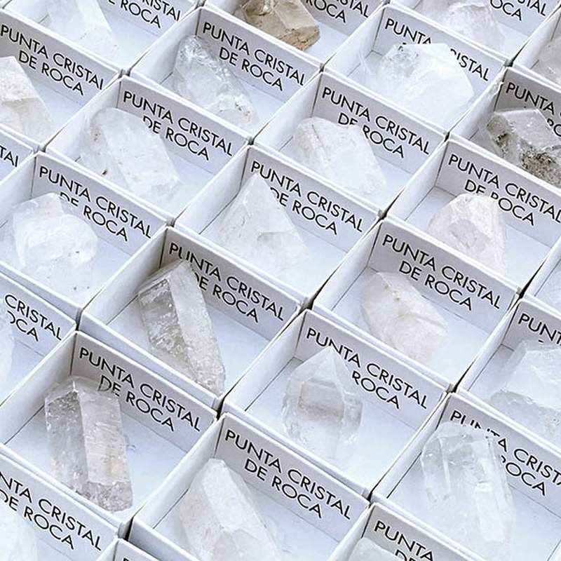 Crystal Quartz Points. Set 54 Un.