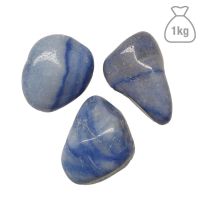 Cuarzo Azul Rodado Grande. Bolsa 1kg