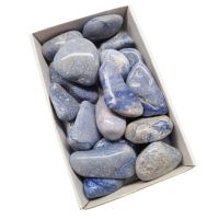 Cuarzo Azul Rodado Jumbo. Lote 2kg.