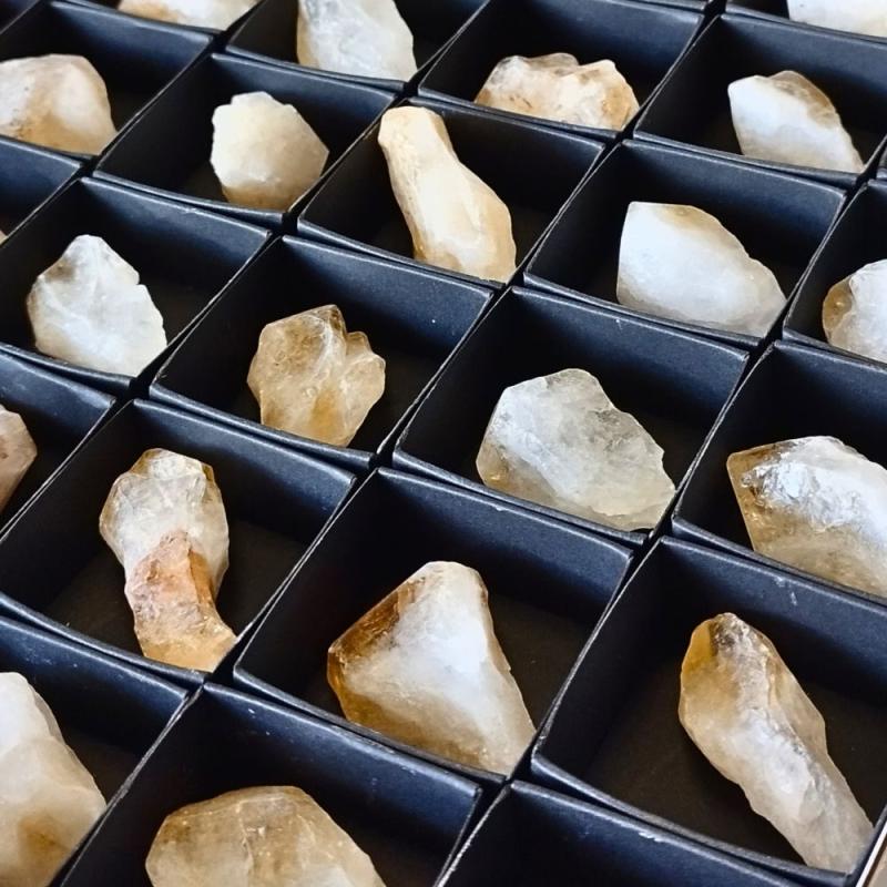 Quartz Citrine. Set 54 Un.