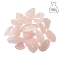 Cuarzo Rosa Rodado Mini. Bolsa 250g.