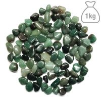 Cuarzo Verde (Brasil) Rodado Mini. Bolsa 1Kg