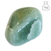 Cuarzo Verde Rodado Jumbo. Bolsa 1kg.