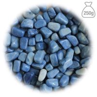 Cuarzo Azul Rodado Pequeño. Bolsa 250gr