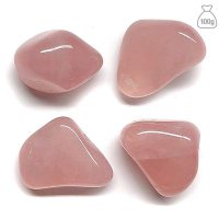 Cuarzo Rosa Rodado Grande (Zambia). Bolsa 100g