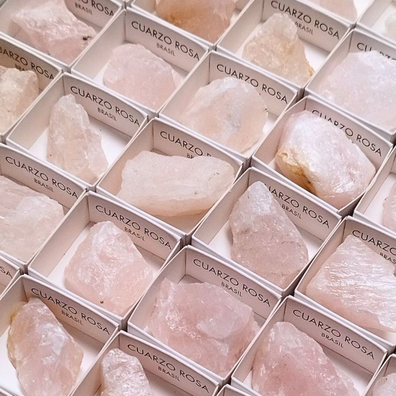 Rose Quartz. Set 54 Un.