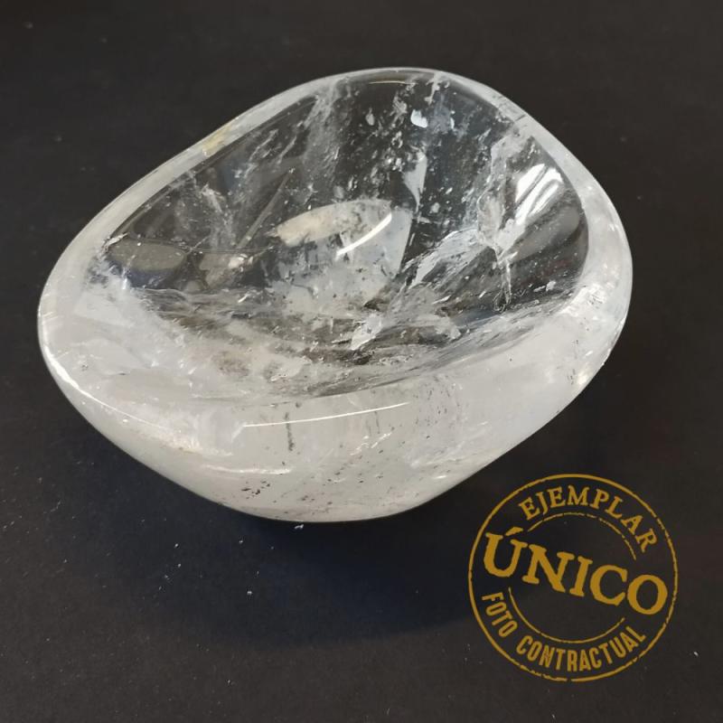 Bol de Cristal de Roca pulido (400grs)