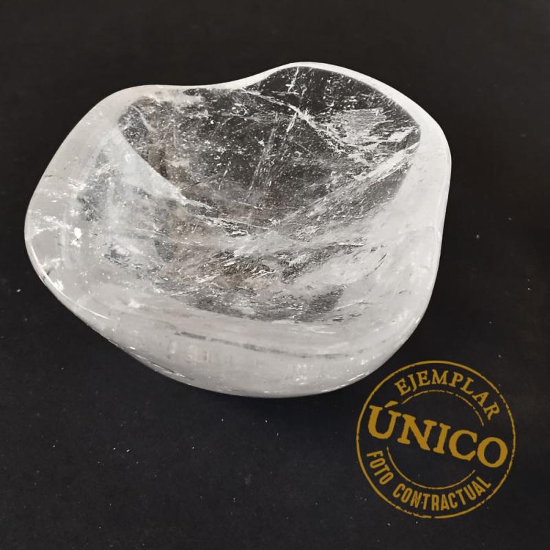 Bol de Cristal de Roca pulido (440grs)
