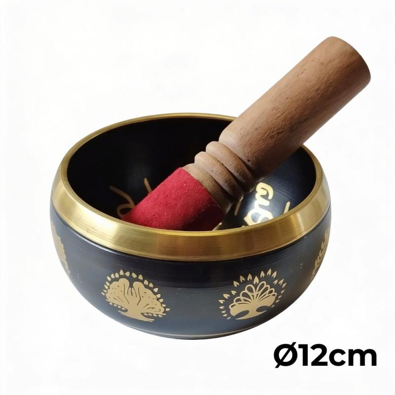 Cuenco Bronce Negro Árbol de la Vida 12cm