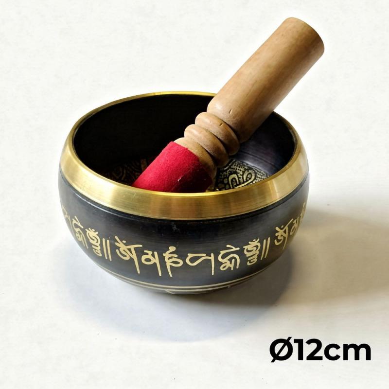 Cuenco Bronce Negro 12cm