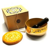 Cuenco de Bronce Tercer Chakra Ø12,5cm