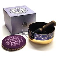 Cuenco de Bronce Séptimo Chakra Ø12,5cm