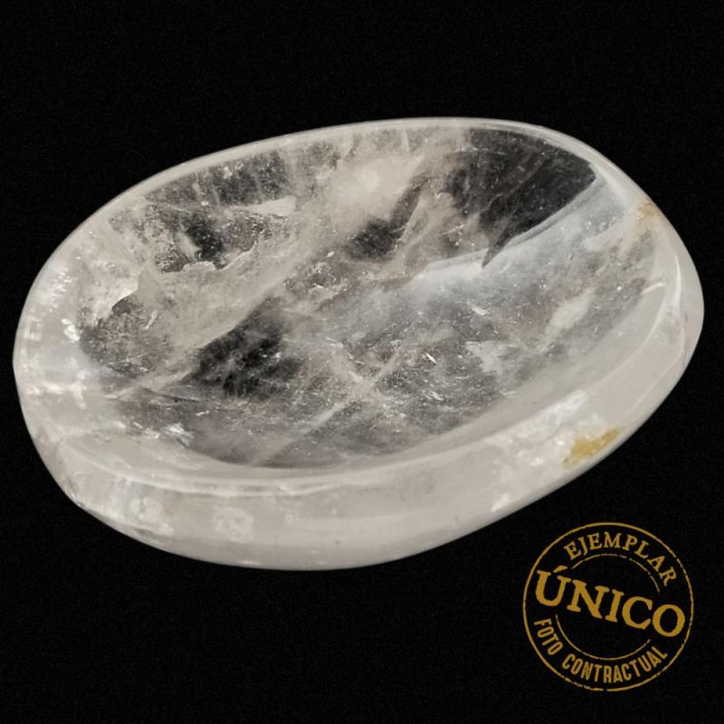 Polished Rock Crystal Bowl (181grs)