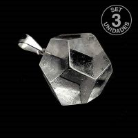 Colgante Dodecaedro Cristal de Roca