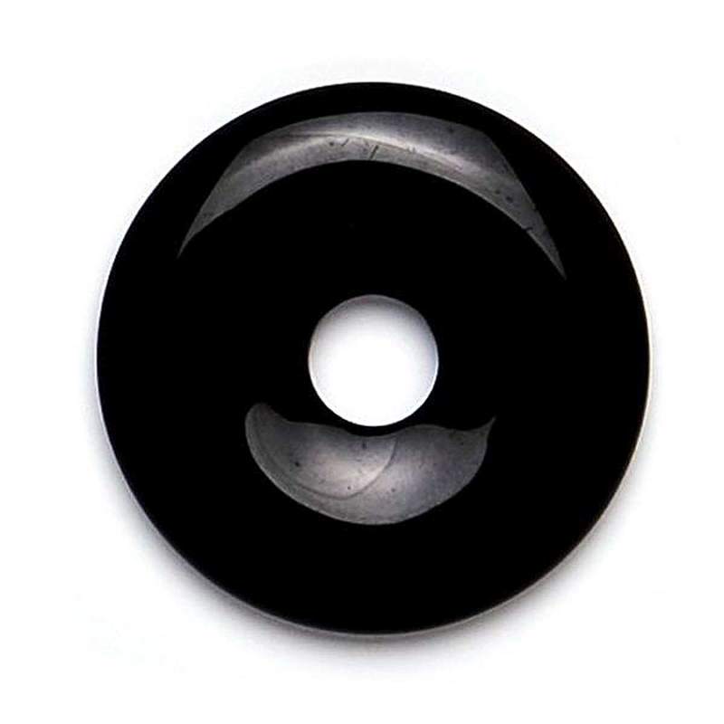 Black Obsidian Doughnut