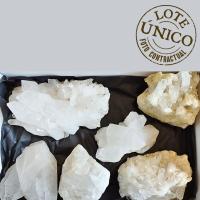 Druses Cristal de Roche. Lot 6 Un.