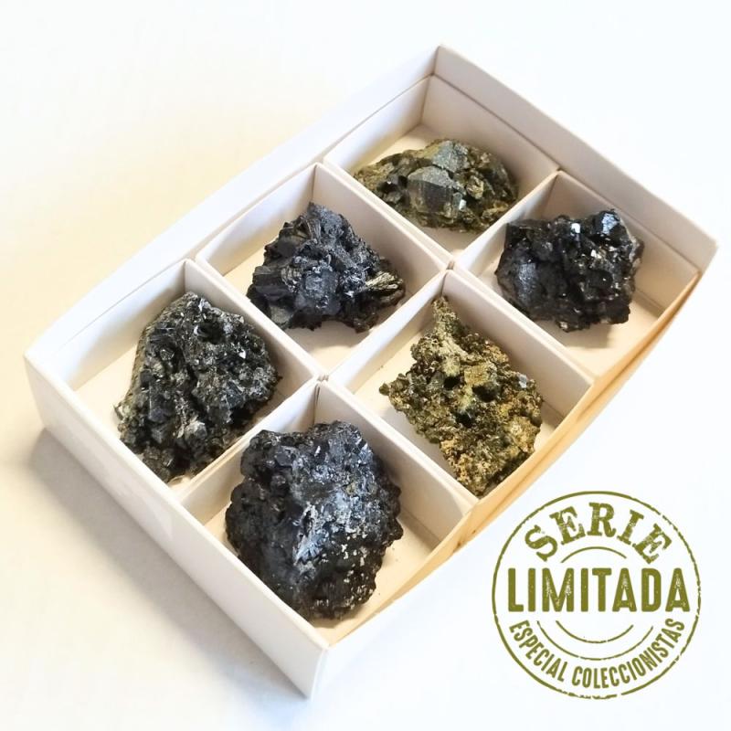 Epidota (Madagascar). Set 6 Unidades