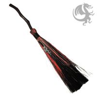 Escoba con símbolo Dragón y Granate (50 cm).
