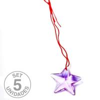 Estrella Púrpura de 40.Set 5un