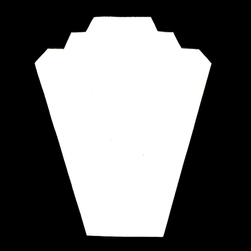 Présentoir Colliers Methacrylate Blanc