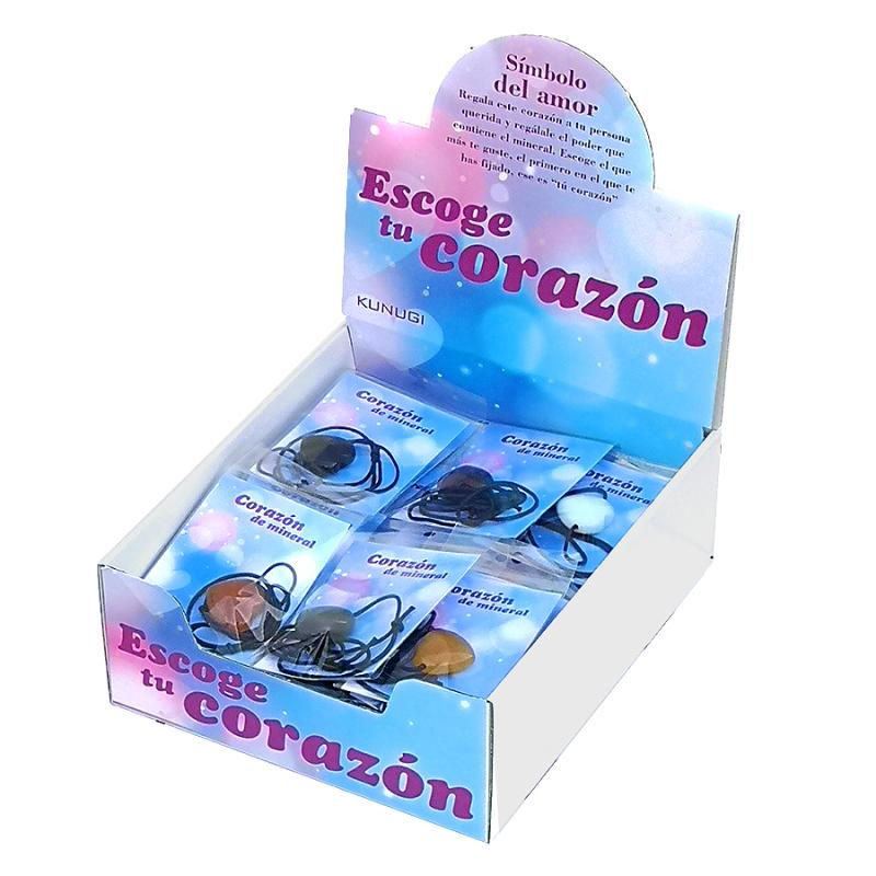 Présentoir Pendentif Coeur (13 unités)