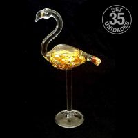 Flamenco Vidrio Soplado Oro. Set 35 un.