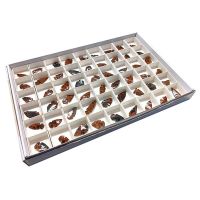 Flechas Obsidiana Mahogany 5cm. Set 54 unidades