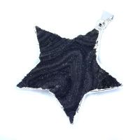 Colgante Flor de Calcedonia forma estrella