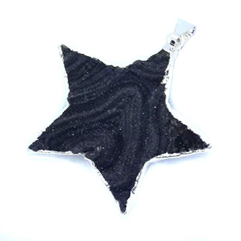 Colgante Flor de Calcedonia forma estrella