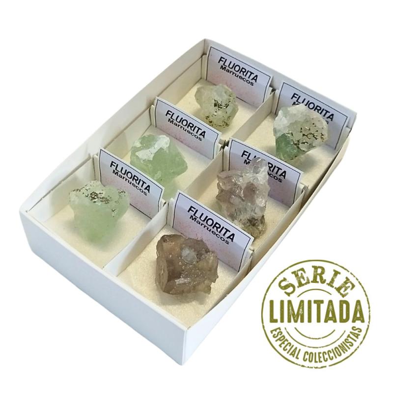 Fluorite (Morocco). Set 6 Units